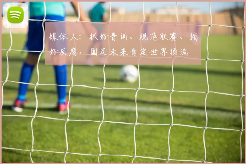 媒体人：抓好青训、规范联赛、搞好反腐，国足未来肯定世界顶流